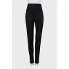 High waisted trousers