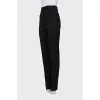 High waisted trousers