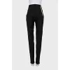 High waisted trousers