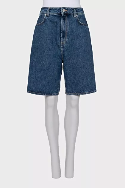 High Waisted Denim Shorts