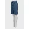 High Waisted Denim Shorts