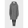 Oversized wool coat