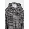 Oversized wool coat