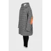 Oversized wool coat