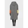 Oversized wool coat
