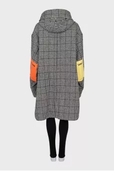 Oversized wool coat