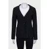 Black wool jacket