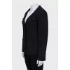 Black wool jacket