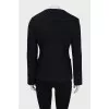 Black wool jacket