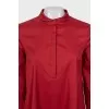 Loose fit dress with buttons