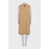 Oversized dress with lacing