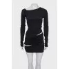 Bodycon dress with slits