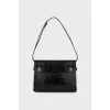 Manhattan embossed leather bag