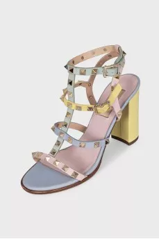 Rockstud Multi-Strap Sandals