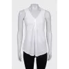 Front draped top