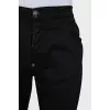 Men's slim fit button down jeans