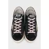 Men's Black Super-Star Sneakers