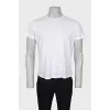 Men's plain straight cut t-shirt