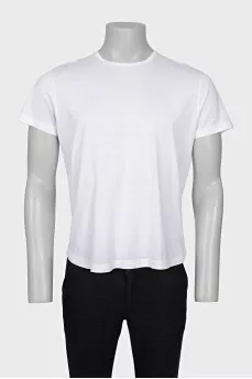 Men's plain straight cut t-shirt