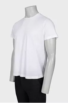 Men's plain straight cut t-shirt