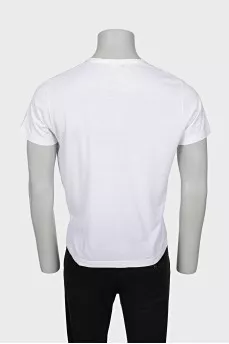 Men's plain straight cut t-shirt