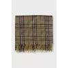 Men's wool scarf