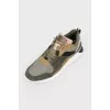 Men's sneakers with tag