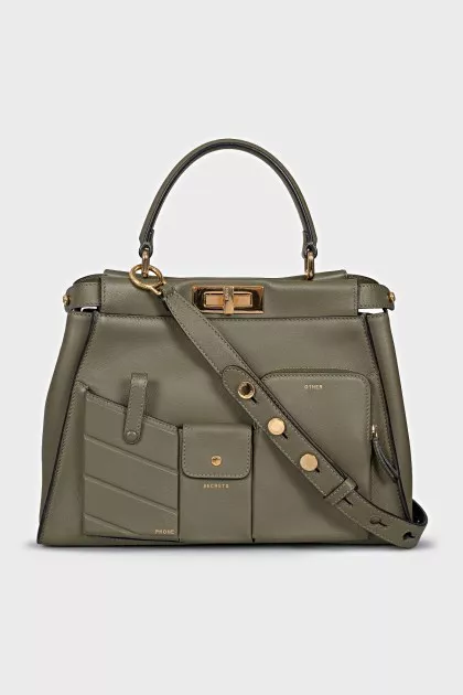 Peekaboo Leather Bag