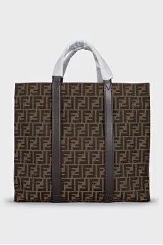 FF Jacquard Bag with Tag