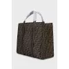 FF Jacquard Bag with Tag