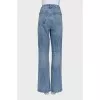 Blue high waist jeans