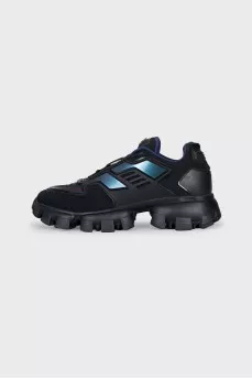 Men's sneakers made of textile and rubber