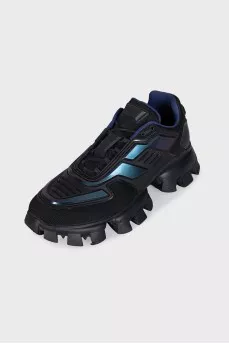 Men's sneakers made of textile and rubber