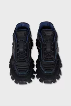 Men's sneakers made of textile and rubber