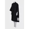Oversized dress with buttons
