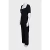 Jumpsuit with trousers with accent buttons