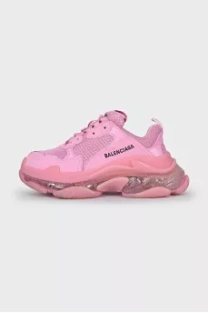 Розовые кроссовки Triple S