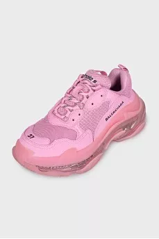 Розовые кроссовки Triple S