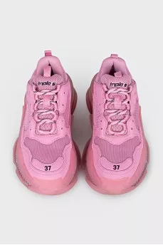 Розовые кроссовки Triple S