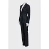 Wool suit consisting of a jacket and striped trousers