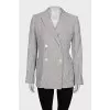 Pinstripe Blazer