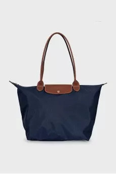 Folding bag blue