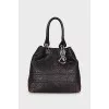 Quilted leather bag