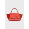 Orange Trapeze Bag
