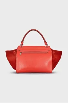 Orange Trapeze Bag