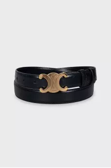 Triomphe Leather Belt