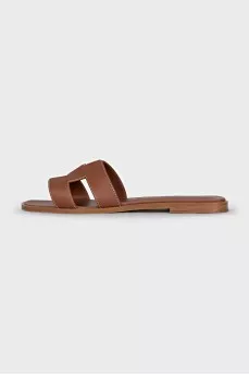 Brown Oran Slippers