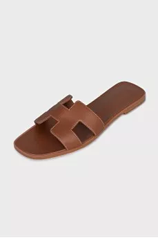 Brown Oran Slippers