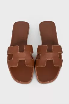 Brown Oran Slippers
