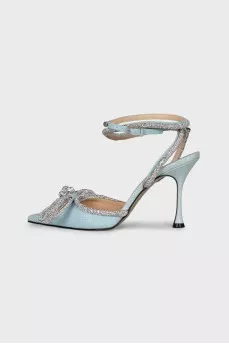 Sparkly shoes with rhinestones